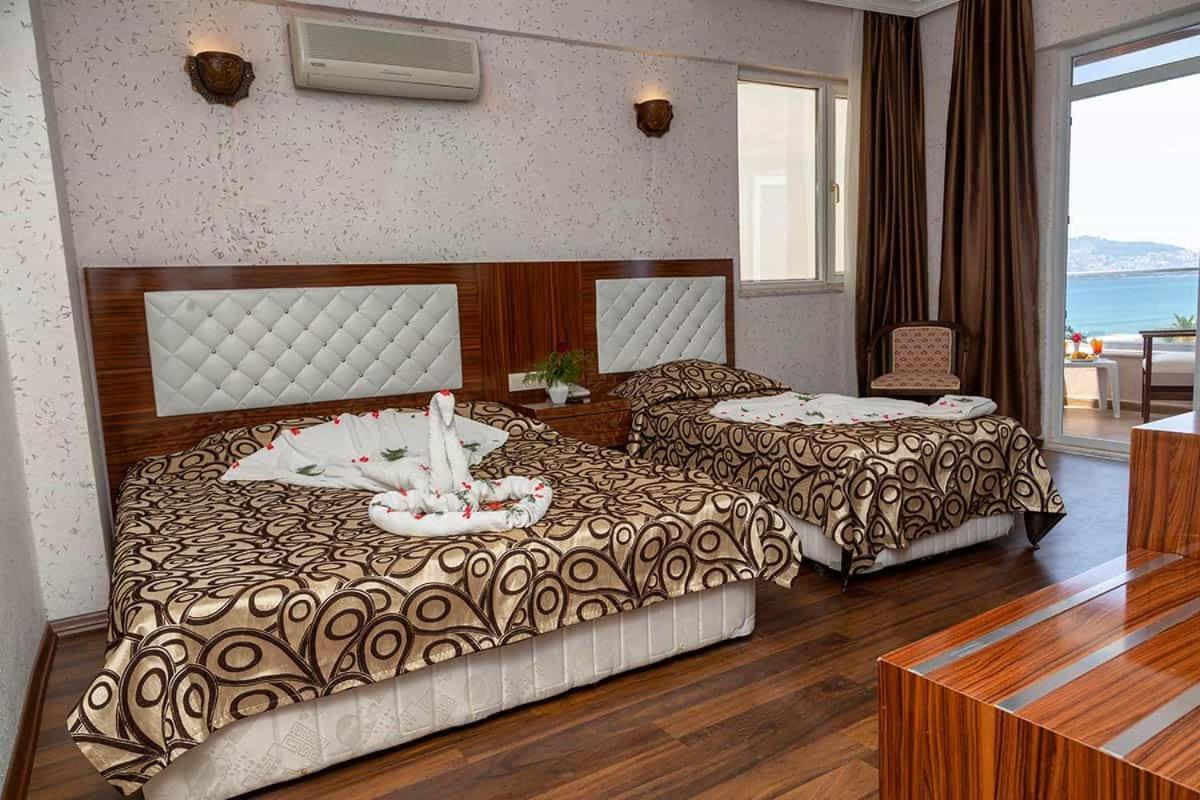 Club Bayar Beach Hotel Alanya Exterior foto